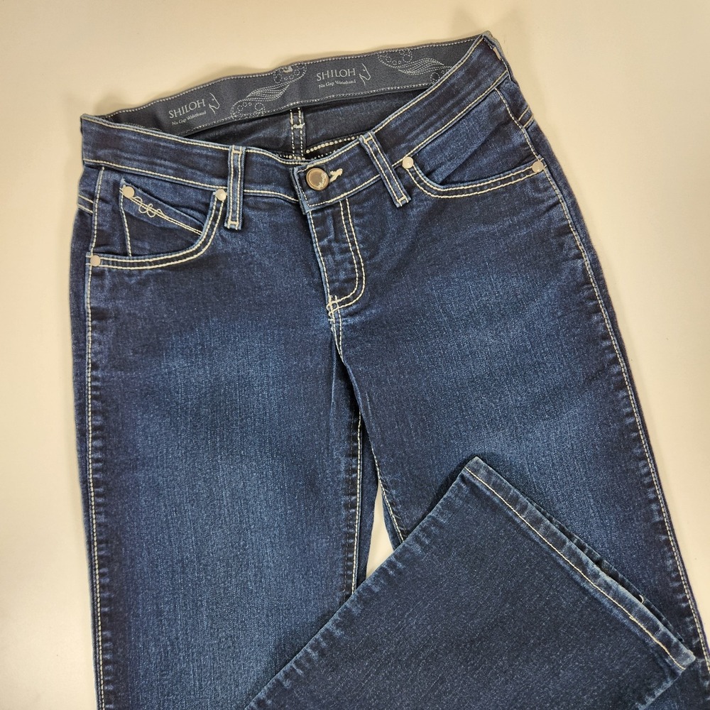 Wrangler Dark Blue Boot Cut Jeans
